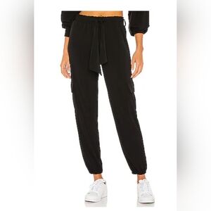 Lanston Stylish Black Women's Joggers Size M